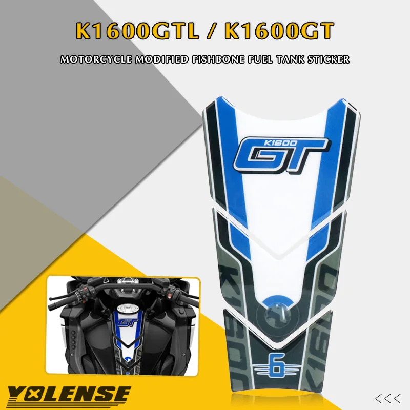 For BMW K1600GT K1600GTL K1600 GT GTL K 1600GT 1600GTL Motorcycle Oil Fuel Gas Tank Pad Protector S