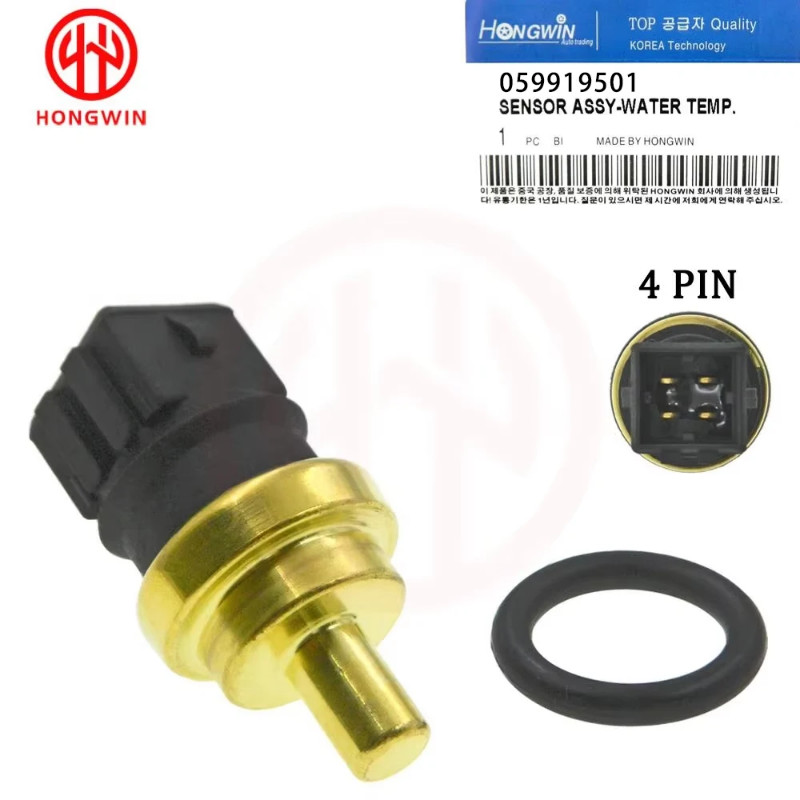 Engine Coolant Water Temperature Sensor Fits VW PASSAT GOLF MK4 1.9TDI 078919501B 059 919 501 / 059