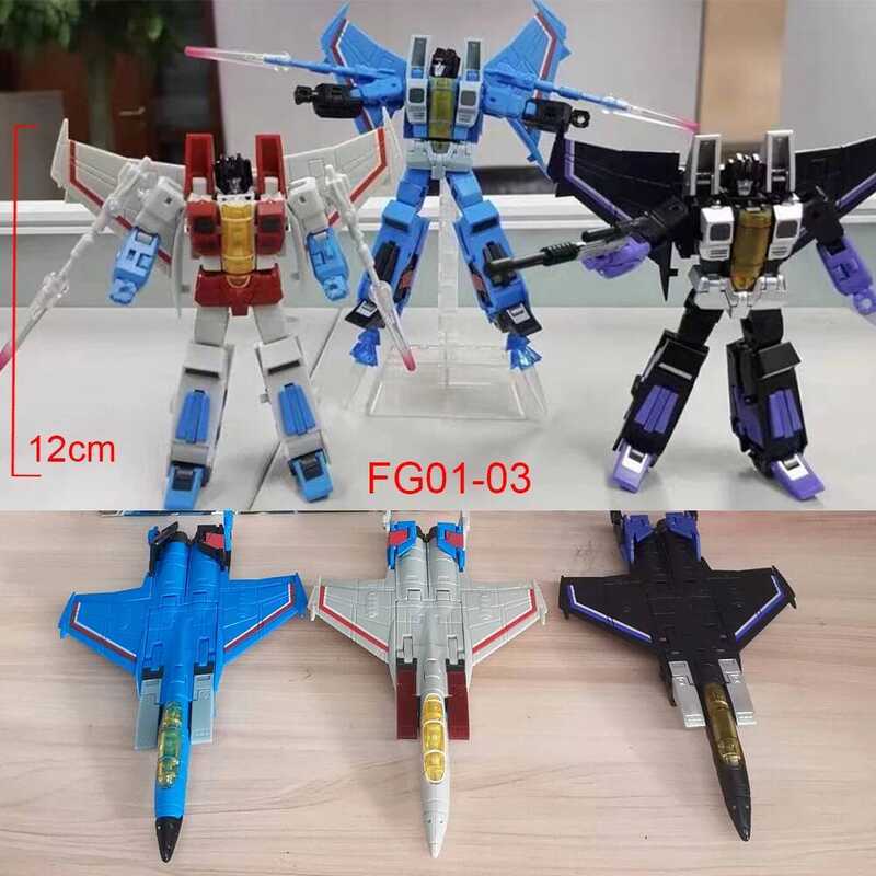 C Deformation Robot JIAO Fg04 Fg0103 Starscream Thundercracker Skywarp Transformation Toys F15 Ds01