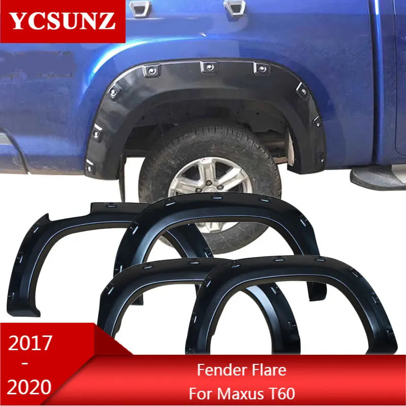 Wheel Arch Mudguards Fender Flares For Maxus LDV T60 ute 2017 2018 2019 2020 2021 double cabin acce