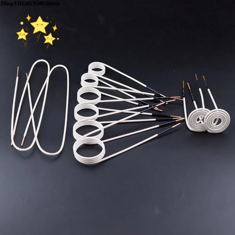 8/10Pcs Mini Magnetic Heater DIY Induction Coils Induction Coil Ductor Magnetic Induction Heater Ki