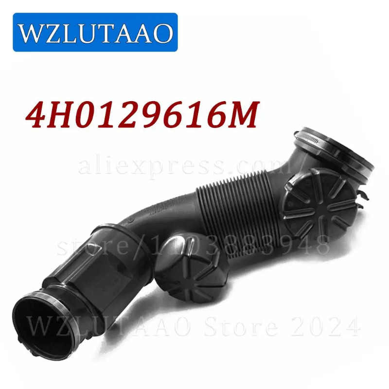 Engine Air Intake Hose Pipe Audi A8 Quattro 2013 2014 2015 2016 2017 2018 3.0L V6 4H0129616M 4H0 12