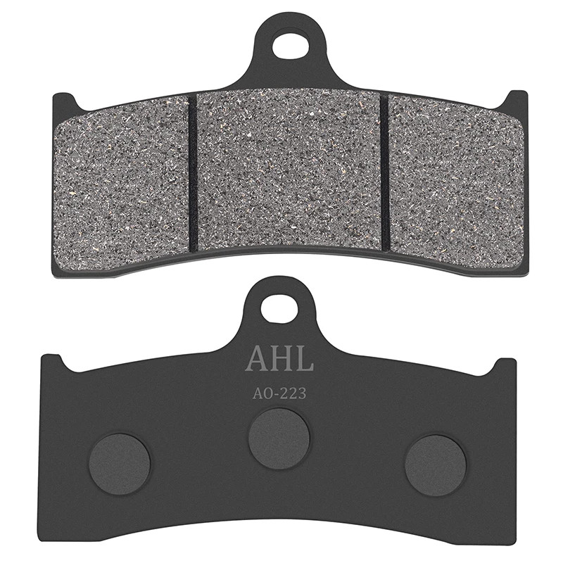 AHL Motorcycle Parts Semi-Organic Metal Front Brake Pads For KAWASAKI ZX-7RR ZX7RR ZX750 N1 / N2 ZX