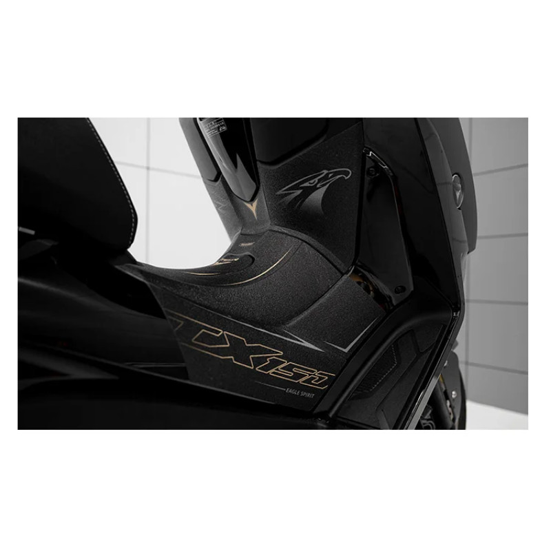 Motorcycle Tank Pad Protector Leather Frosting Sticker Decals Accessoriesr FOR TEYIN TX150 TX250 20