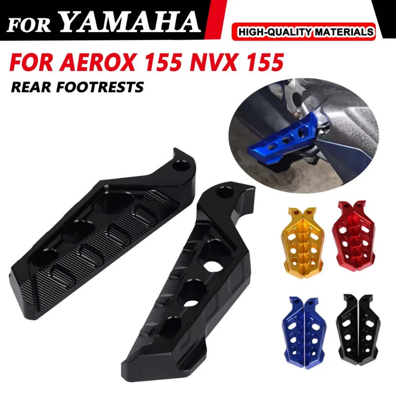 For YAMAHA Aerox 155 NVX 155 125 Aerox155 Aerox125 NVX155 Motorcycle Rear Passenger Footrest Footpe