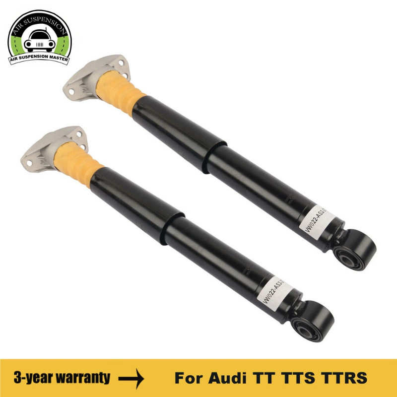 Pair Rear Magnetic Ride Control Shock Absorber ASSY For Audi TT MK II TTS Audi A3 S3 2009-2015 8J05