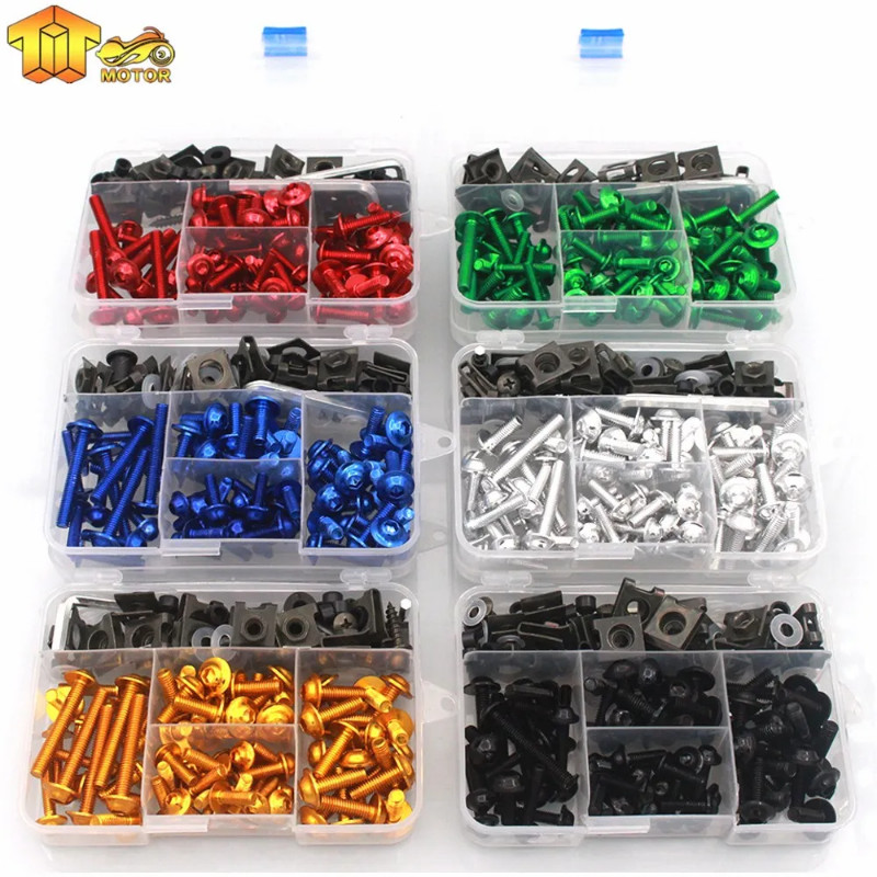 For Yamaha TDM 850 900/A TMAX 500/530 SX/DX SRV250 SRX 400 600 TDR250 Motorcycle Fairing Body Bolts