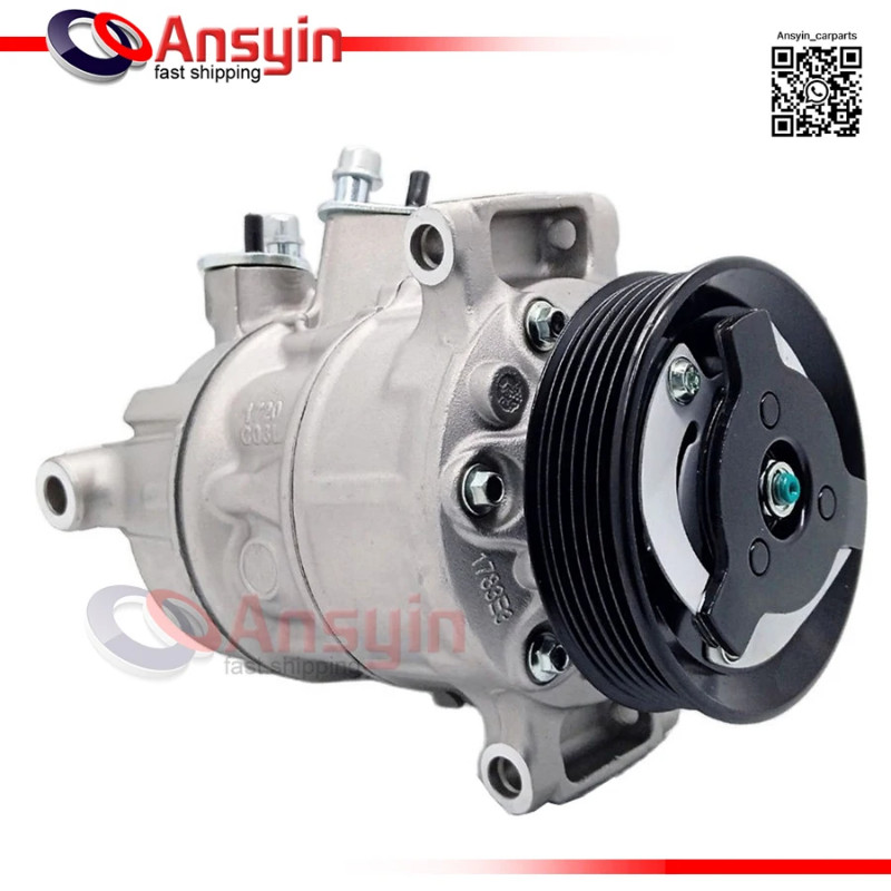 AC Compressor PXE16 for Volkswagen CC TOURAN 1T3 NOVO FUSCA 5C1 1.6 TDI SHARAN 7N1 7N2 2.0 TDI 1K08