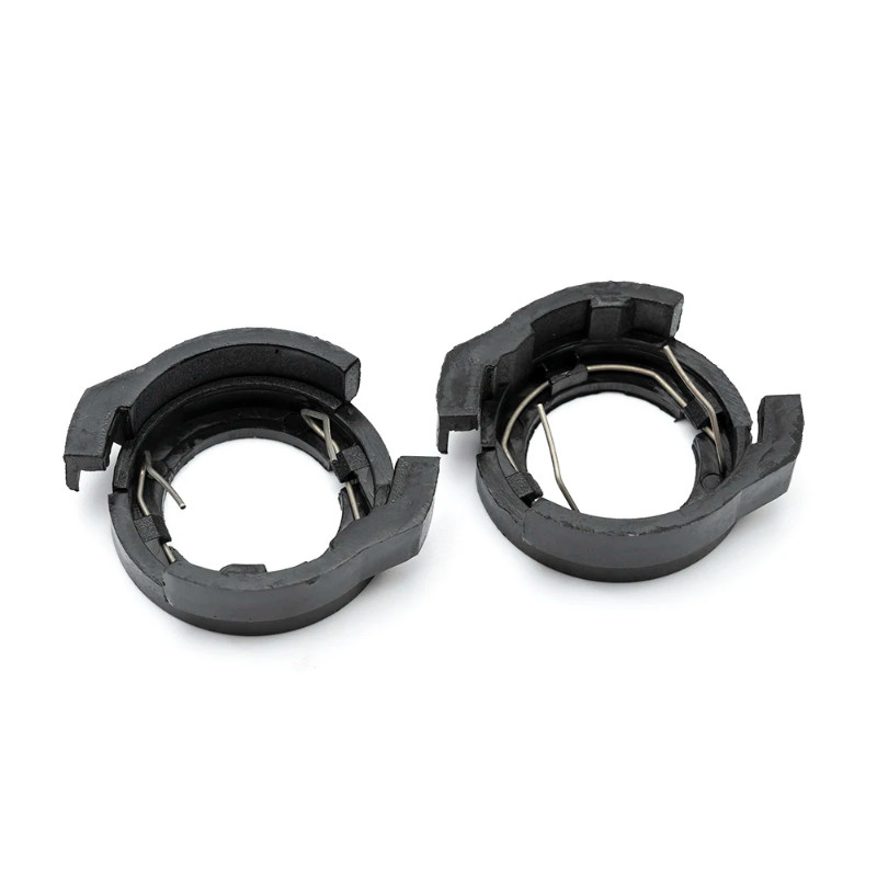 2PCS H7 LED Headlight Bulb Retainer Holder Headlamp Socket Adapter for VW Passat B6 EOS Renault Meg