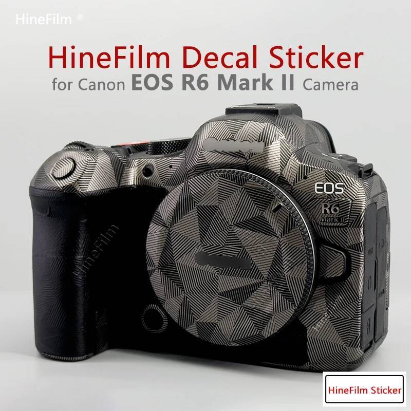 Hinefilm Skin สําหรับ Canon EOS R6 Mark II กล้องรูปลอกผิว r6m2 กล้องห่อ R6II กล้องสติกเกอร์ EOSR6M2 