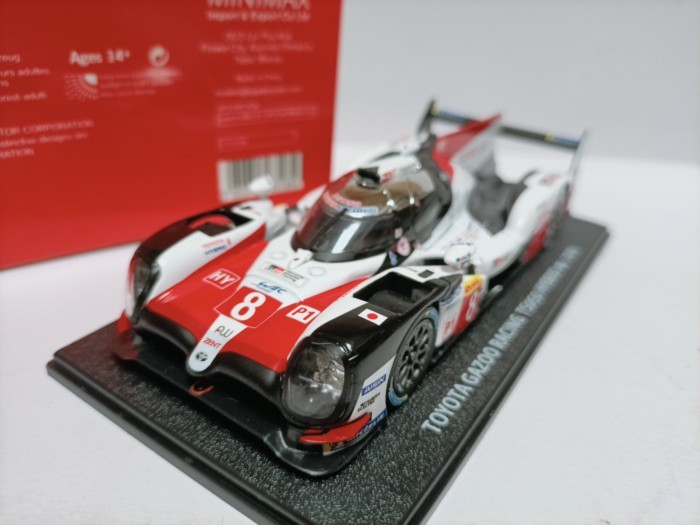 Spark 1 43 . Kaleikon Game Car模型 Toyota GUZO TS050 Hybrid LM 2018Mango