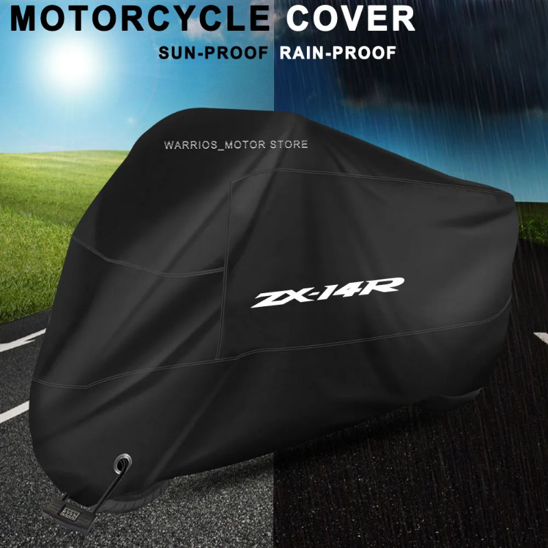 For  Kawasaki ZX14R ZX 14R ZX14 R ZX 2006-2017 Motorcycle Cover UV Protection Dustproof Snowproof M