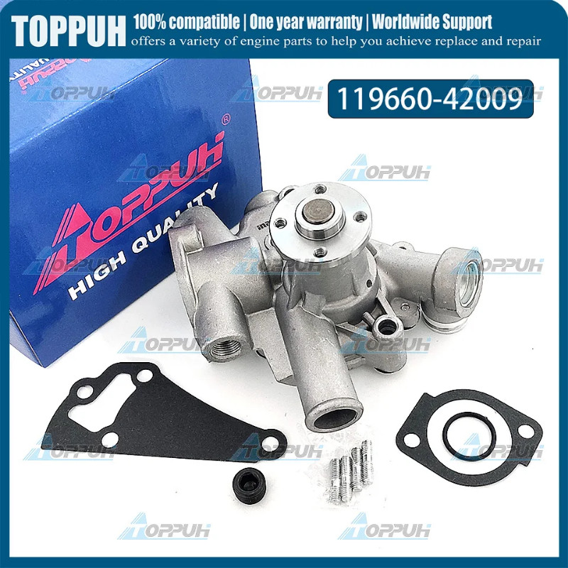 119660-42009 Water Pump YM486 For Yanmar Engines 3TNA72 3TNA72L 3TNV72 3TNE74 YM486 Engine