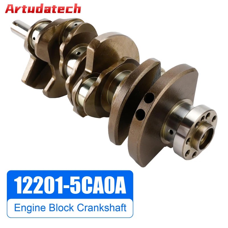 Artudatech Engine Block Crankshaft VR30 for Infiniti Q50 Q60 3.0L V6 16-24 12201-5CA0A Car Accessor