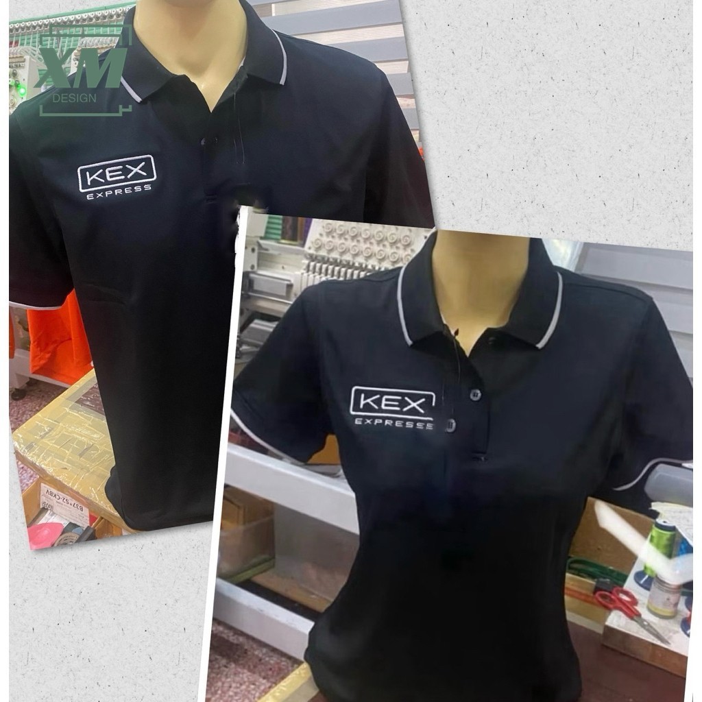 **พร้อมส่ง**เสื้อโปโลปักโลโก้…KEX