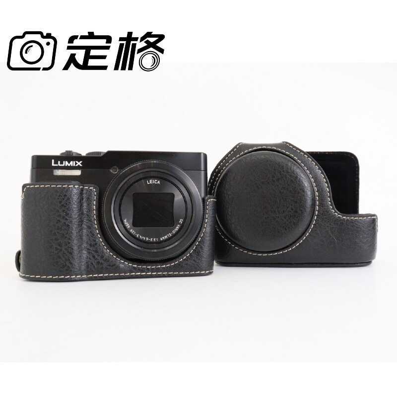 เหมาะสําหรับ Panasonic ZS99 กล้องหนัง TZ99 รวมทุกอย่างกระเป๋ากล้องหนัง PU ป้องกันรอยขีดข่วนฐานเปิดอุ