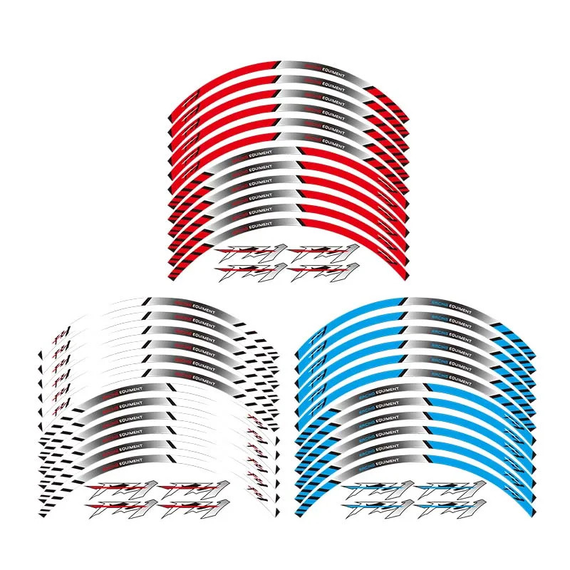 High quality Motorcycle Wheel Sticker Decal Reflective Rim Bike Suitable For YAMAHA FZ1 FAZER FZ 1