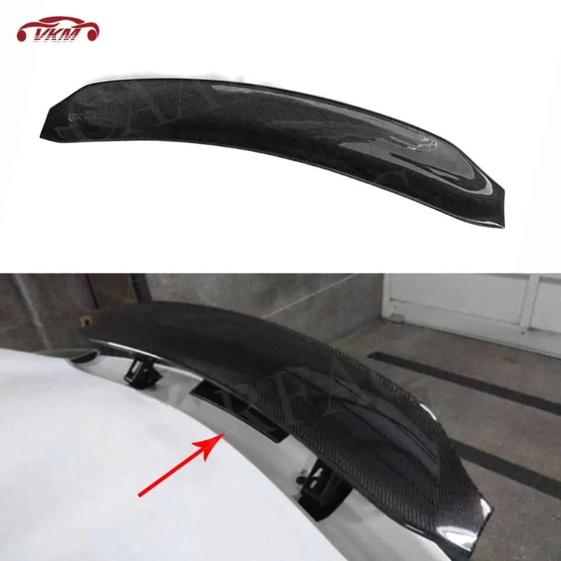 Carbon Fiber Duckbill Rear Trunk Spoiler Wing for Porsche Boxster S GTS 981 GT4 2013- 2016 Car Acce