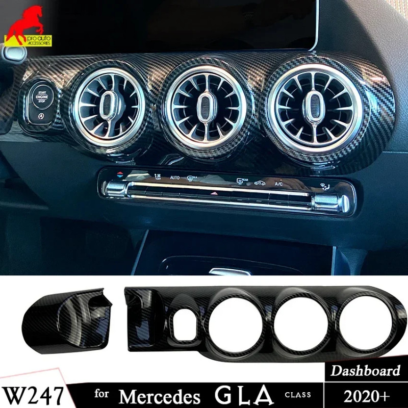 Car Styling Accessories Dashboard Panel For Mercedes-Benz GLB 200 X247 2020 2021 /GLA 200 H247 2021