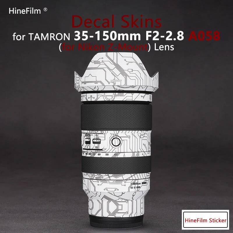 Hinefilm สําหรับ Tamron 35-150 F2-2.8 สําหรับ Nikon Mount Lens Decal Skin สําหรับ Tamron 35150 เลนส์