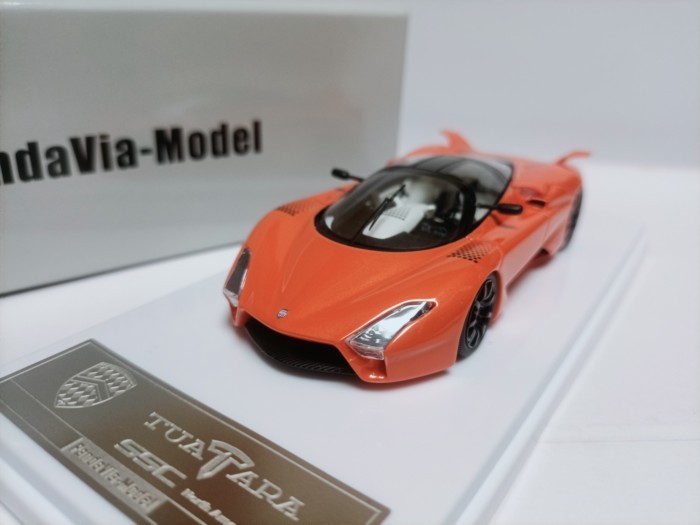 PandaVia 1 43 PandaVia PandaVia Lizard Two-Door Supercar รุ่น SSC Tuatara สีส้ม