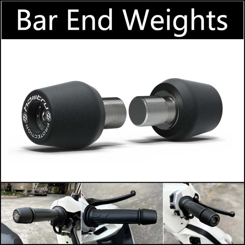 For Kawasaki ZX-6R 636 2007-2023 Handle Bar End Weight Grips Cap