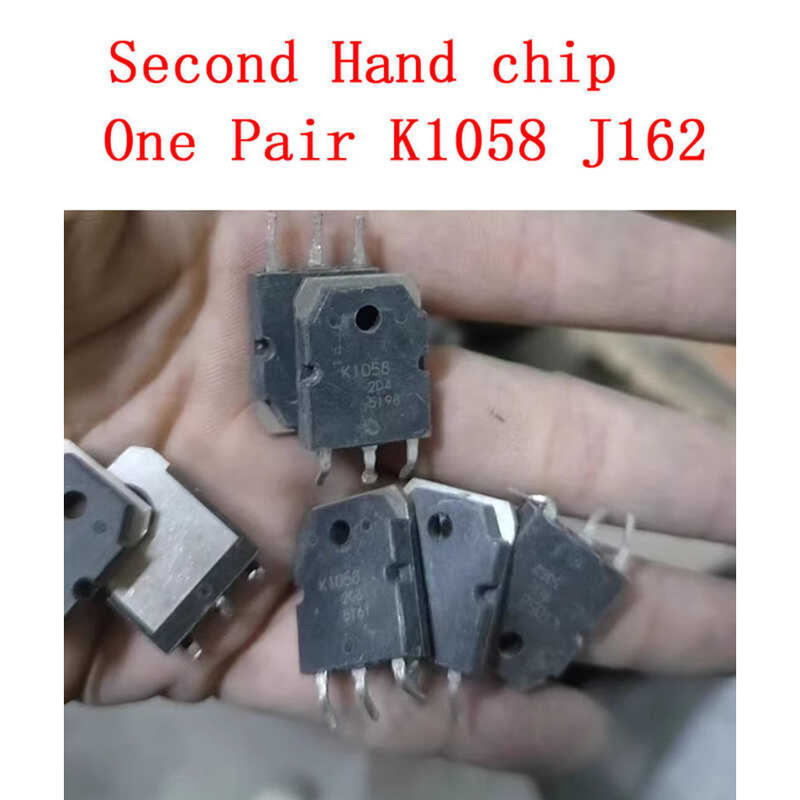 หลอดขยายเสียง K1058 J162 มือสองหนึ่งคู่