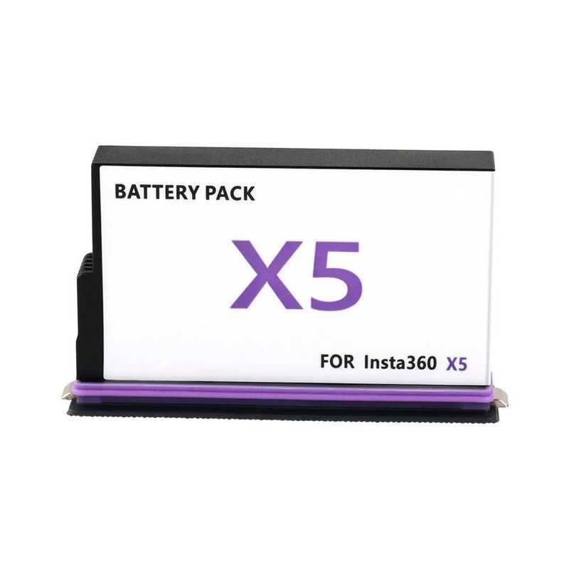 ▥ สําหรับ 2800Mah 3.89V แบตเตอรี่ + 2-Slot Charger แบตเตอรี่กล้อง 360 Panoramic Action แบตเตอรี