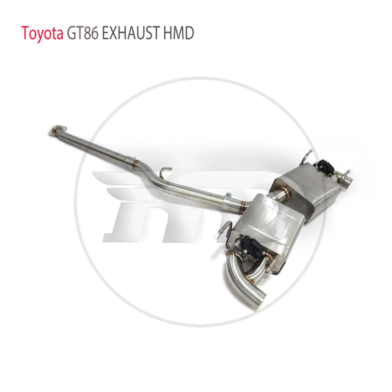 HMD Stainless Steel Exhaust System Performance Catback For Toyota 86 GT86 GR86 2.0L 2013+ Car Muffl