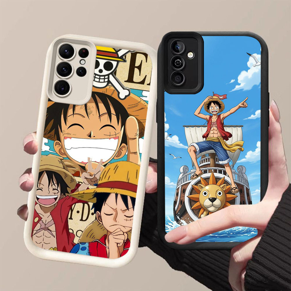 DK-74 One Piece ปลอกซิลิโคนสีดําและสีขาวสําหรับ Samsung S21 S25 A26 M15 FE A54 S24 A55 Ultra 5G 4G