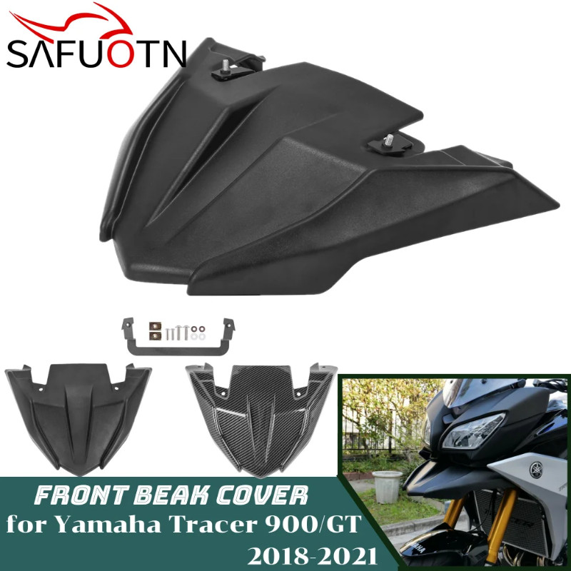 Tracer900 Front Beak Cover For Yamaha Tracer 900 GT FJ-09 2018-2021 2020 Motorcycle Wheel Fender Be