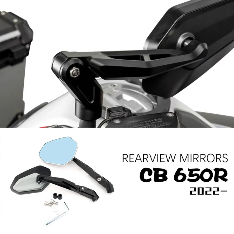 for HONDA CB650R Accessories Rearview Mirrors CB 650R Foldable Side Mirror CB 650 R CB650R CBR650R