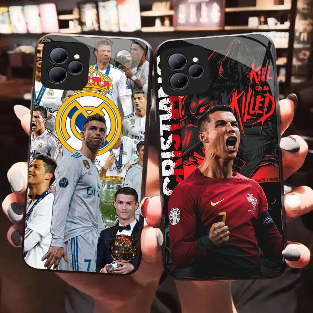 HK-57 FC Ronaldo แก้ว KACA สําหรับ Infinix Smart Hot Note 50 40Pro 7 50Pro 40i 50i 30i 10 6 Infin 9 