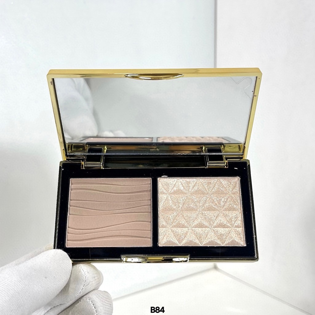 ยิงจริง❤ เชี่ยวชาญใน/45 Mac Small Gold Box Contouring High-Gloss Two-Color Plate 7g with Chinese Sta