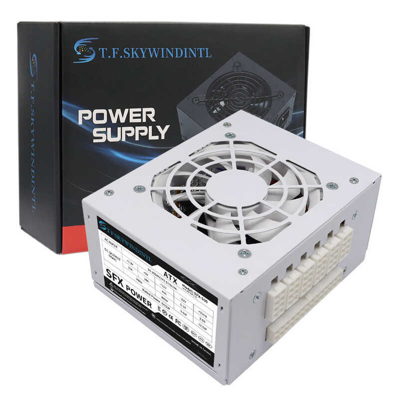 TFSKYWINDINTL Full Modular SFX-500W Mini ITX Solution/Micro ATX/SFX 500W อุปกรณ์ PSU สําหรับ POS