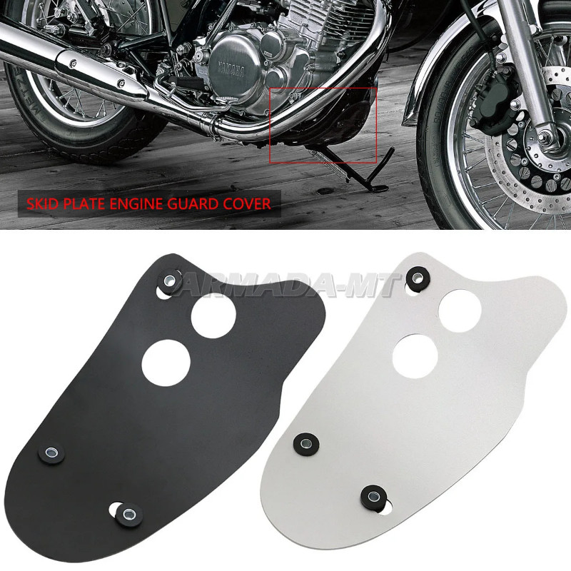 For Yamaha SR500 SR400 SR 500 400 All Year Aluminum Motorcycle Frame Engine Guard Protector Bash Sk