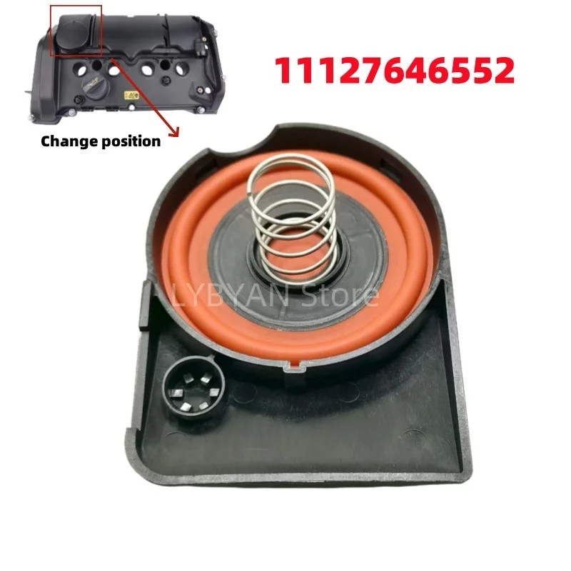 11127646552 11127646553 Car Engine PCV Valve Cover Repair Kit With Membrane For BMW Mini Cooper N13