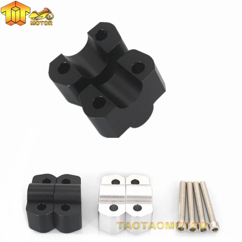 For BMW R1200R F800S F800ST R1150R G310R G310GS R1150R Handlebar Risers 22mm 7/8" Fat Mount Risers