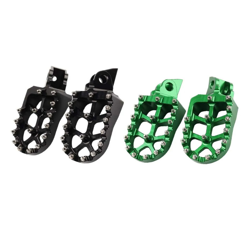 For Kawasaki KX 65 80 85 100 112 KX65 KX80 KX85 KX100 KX112 Motorcycle Accessories Footrest Footpeg