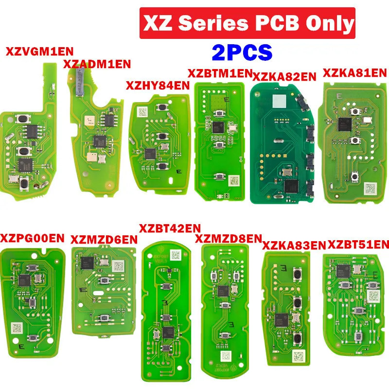 2PCS XHORSE XZ XZVGM1EN XZADM1EN XZHY84EN XZBTM1EN XZKA82EN XZKA81EN XZPG00EN XZMZD6EN XZBT42EN XZM