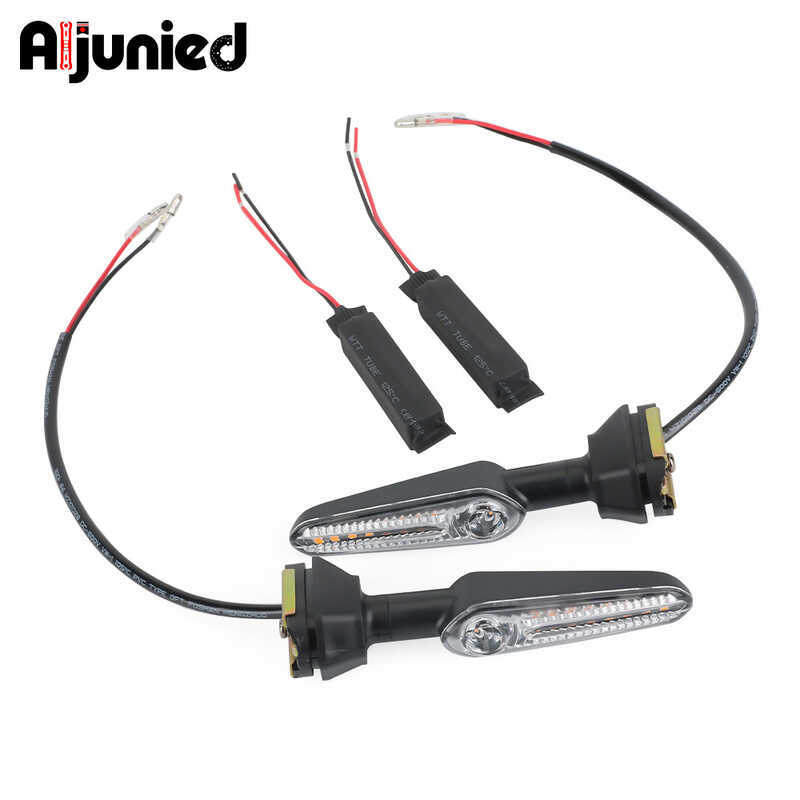 เหมาะสําหรับ Ninja Z400 NINJA400 น้ําไหลประเภทด้านหลัง LED ไฟเลี้ยวไหลกระพริบไฟเลี้ยว