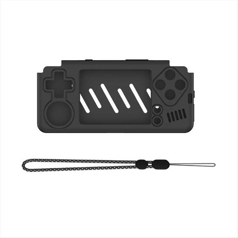 สําหรับ Miyoo A30 ซิลิโคนเกมคอนโซล Drop-Proof กันกระแทกป้องกันกรณีสีดํา