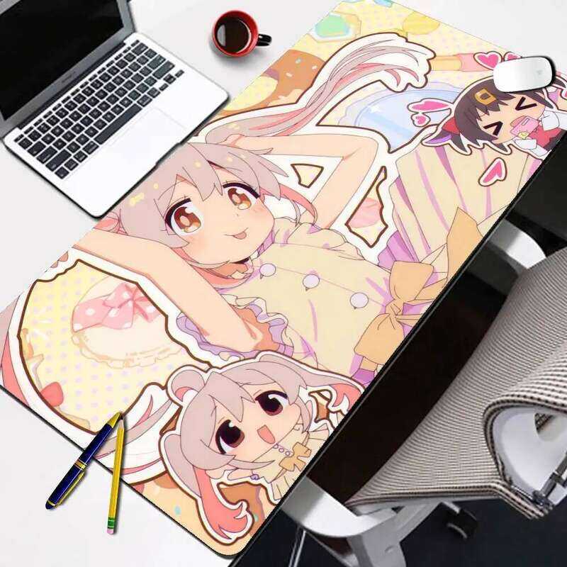 อะนิเมะ Im ใหม่ ur sister แผ่นรองเมาส์ Oyama Mahiro Mihari Kaede แผ่นรองเมาส์ขนาดใหญ่ แผ่นรองคอมพิวเ