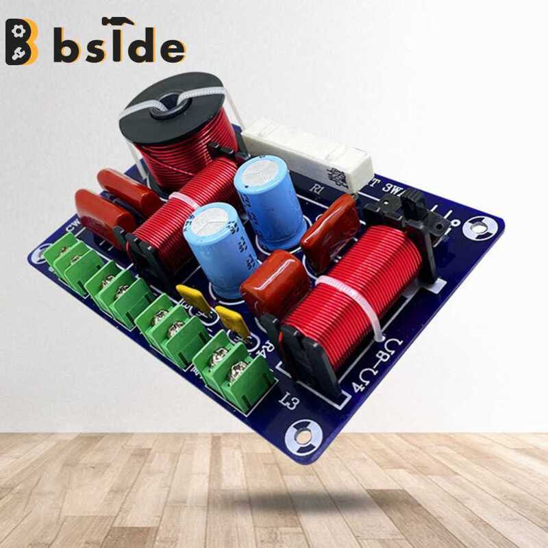 [Bside Tool Store] 250W Crossover Module Treble Medium Bass 3 Ways Audio HiFi Filter Circuit Board 5