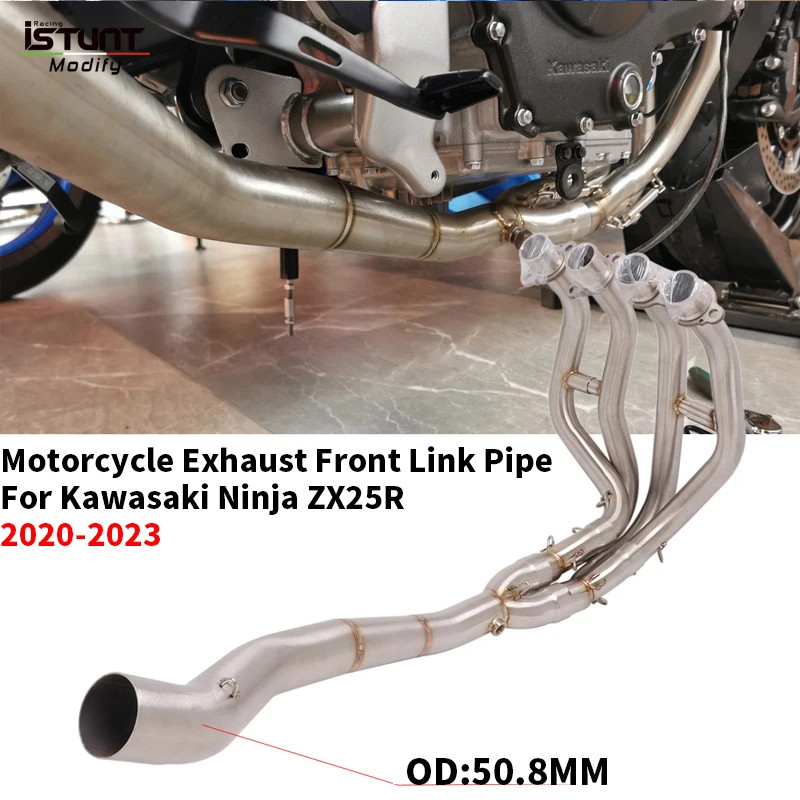 Motorcycle Exhaust For Kawasaki Ninja ZX-25R ZX25R 2020 2021 2022 2023 Full System Escape Moto Modi