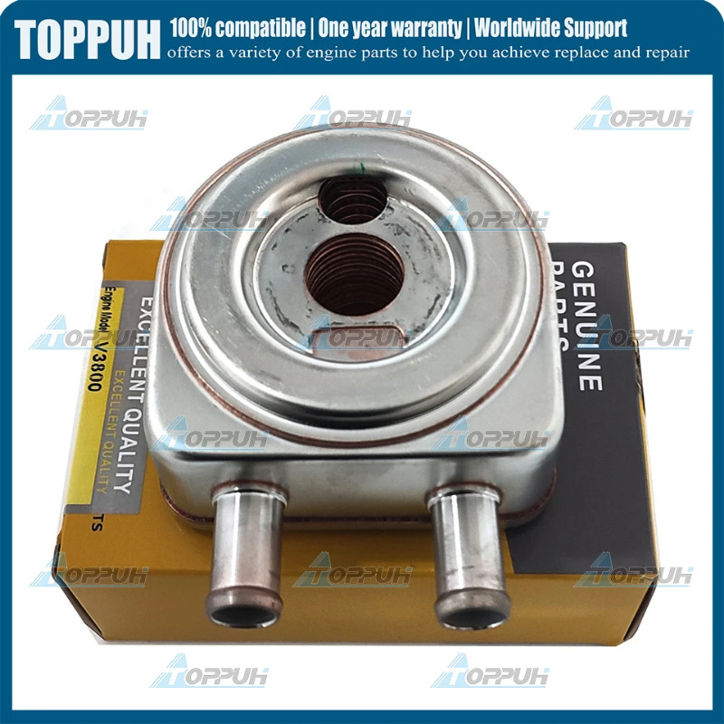 1J551-37011 Oil Cooler For Kubota V3800 Engine