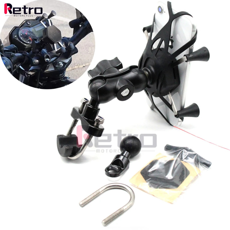 For YAMAHA FZ8 FZ1 FZ6 N/S FAZER FZS600 FZS1000 XJ600 XJ900 Diversion Motorcycle GPS Navigation Fra