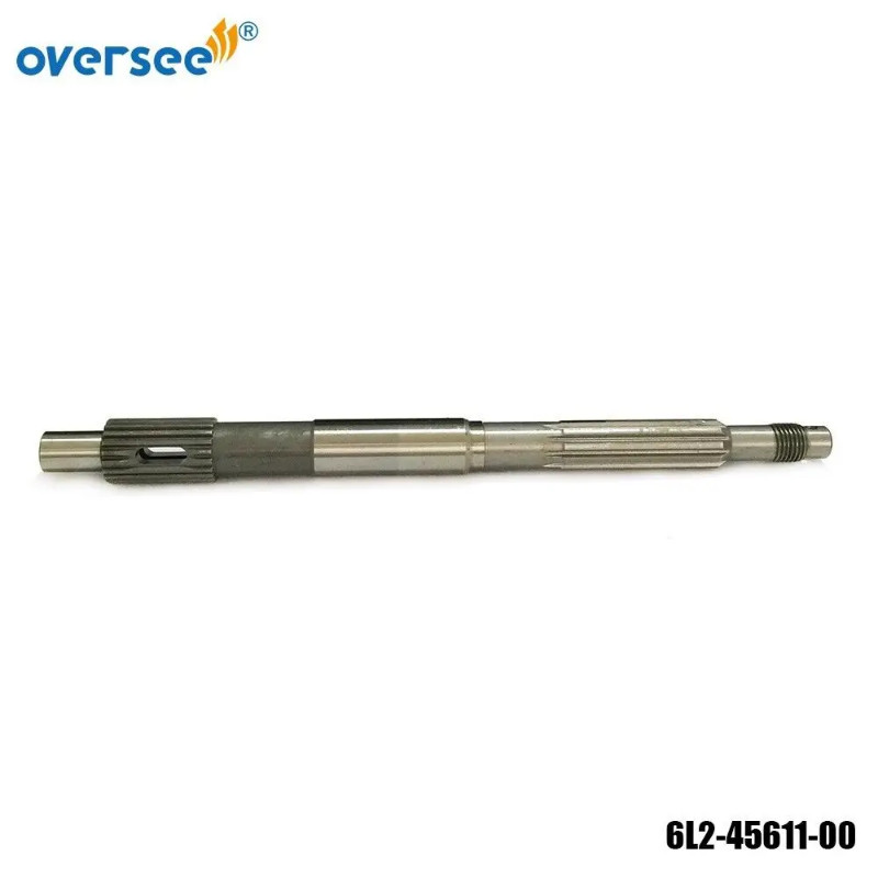 Oversee 6L2-45611 Propeller Shaft For Yamaha Outboard Motor 4 Stroke F20 F25 65W Parsun