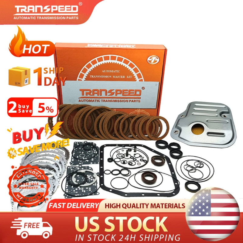 TRANSPEED U340E U341E Auto Transmission Master Rebuild Kit Overhaul Fit For TOYOTA COROLLA Car Acce