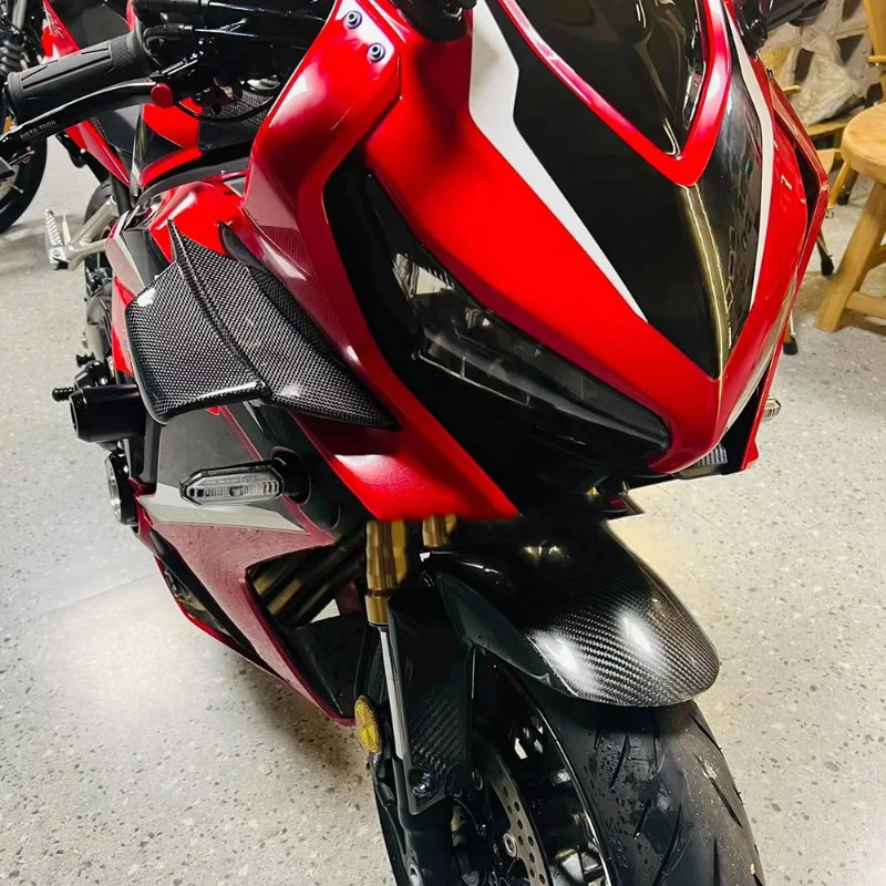 For Honda CBR650R 2019 - 2021 2022 2023 Winglet Aerodynamic Side Wind Fin Spoiler CBR650R ABS Front
